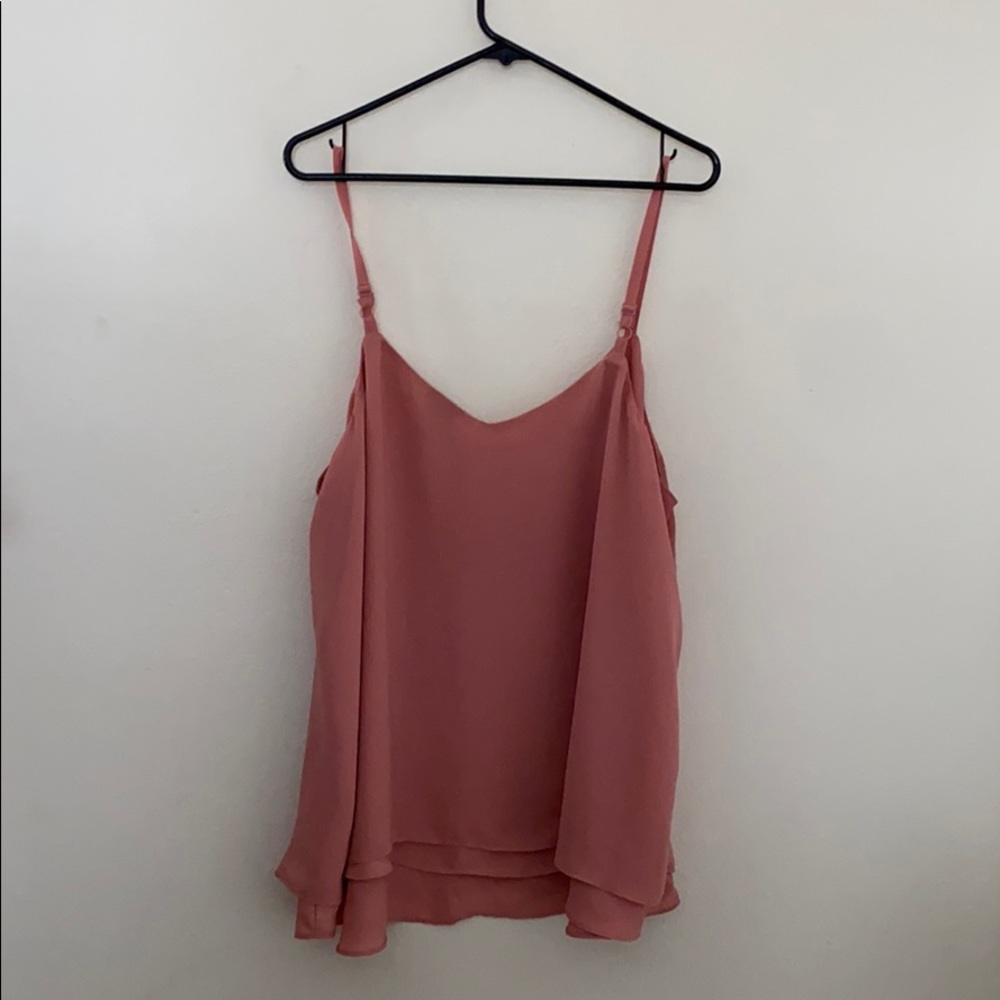 Pink Layered Tank - Picture 2 of 4